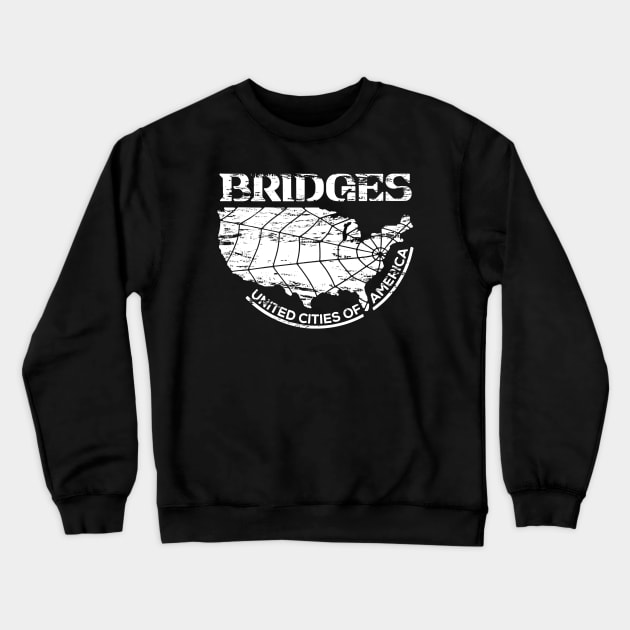 Bridges Company Crewneck Sweatshirt by Meca-artwork